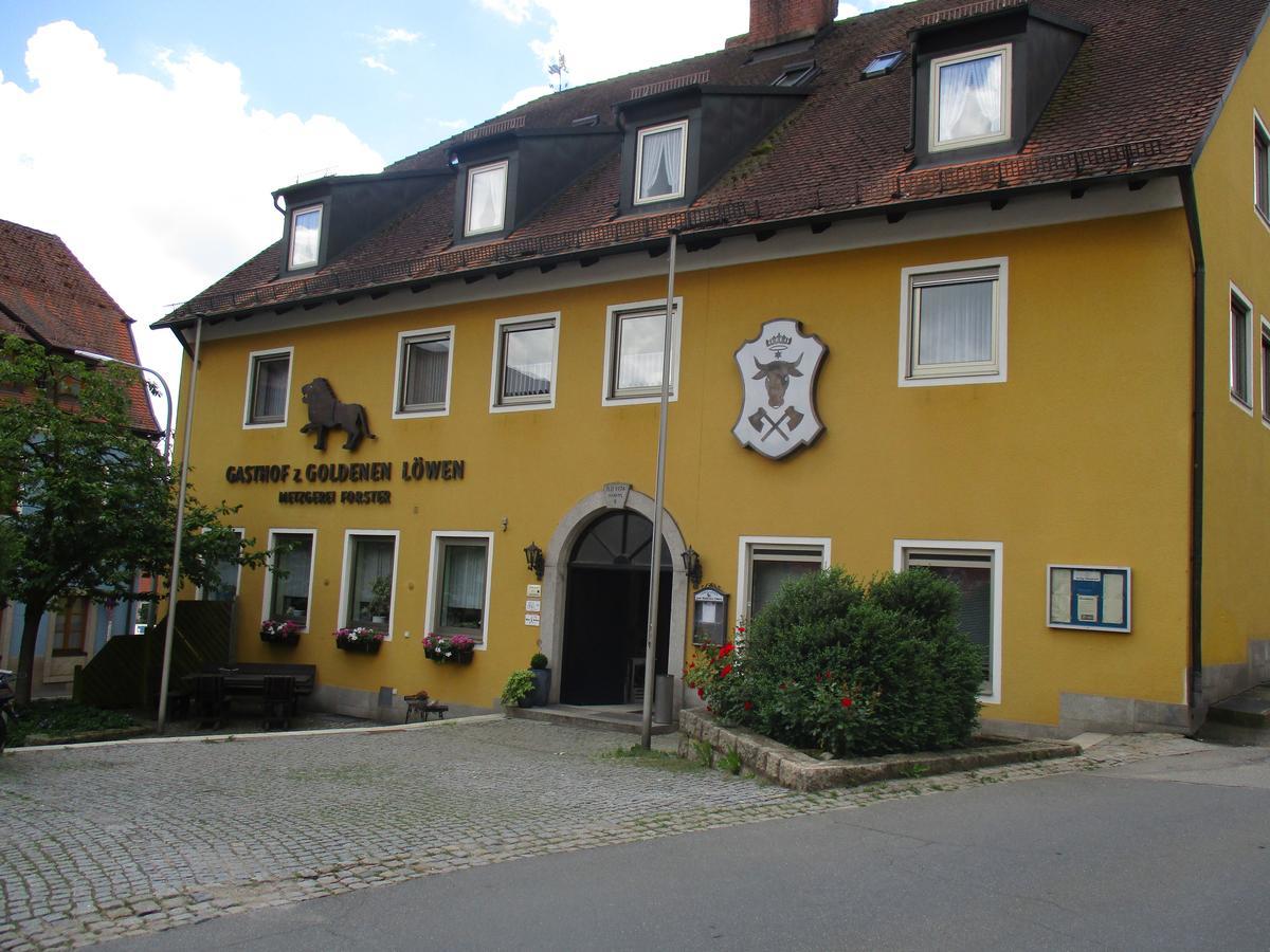 Landgasthof Zum Goldenen Lowen Moosbach  Eksteriør bilde