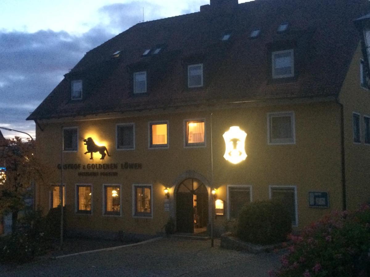 Landgasthof Zum Goldenen Lowen Moosbach  Eksteriør bilde